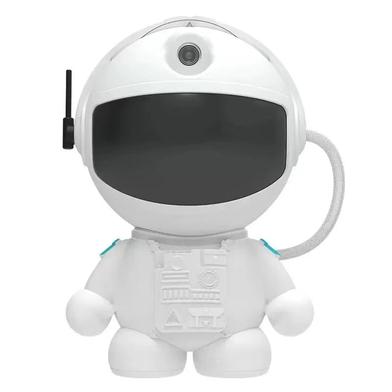 Astronaut Planetarium Projector – Galaxy Night Light with 12 Projection Discs | LED Starry Sky Ceiling Projector for Bedroom & Room Decor