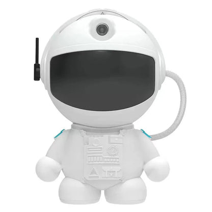 Astronaut Planetarium Projector – Galaxy Night Light with 12 Projection Discs | LED Starry Sky Ceiling Projector for Bedroom & Room Decor